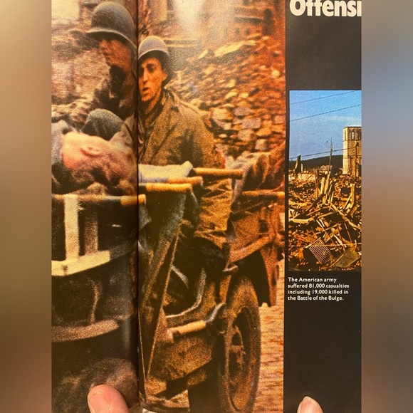 Vintage Hard Cover Book Victory in Europe, The Real Life Events D-Day to VE Day - Picture 8 of 14